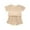 Khaki, variant on ibuvkizy Toddler Baby Girl Tank Top Sets Summer Baby Girl Outfits Clothes,Kids Round Neck T-Shirt Short Sleeve Tops Elastic Waist Shorts Suit 3 Months-4 Years,Gifts for Her