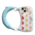 thumbnail image 1 of Compatible with iPhone 14 Plus phone case, creative palm shaped handbag protector+lanyard for iPhone 14 Plus, 1 of 4