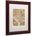 thumbnail image 2 of "Washington DC Street Map 3" Canvas Art by Michael Tompsett, White Matte, Wood Frame, 2 of 4