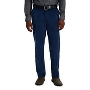 Men's Haggar® Classic-Fit Stretch Expandable Waistband Corduroy Pants Color: Cadet Blue Size: 36X32