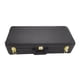 thumbnail image 2 of Estuche rígido rectangular negro para instrumentos de viento con cierre interior para transporte y viajes. Para saxo tenor, 2 of 9
