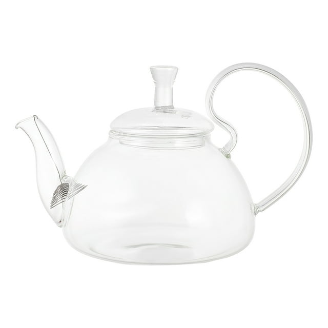 EeaseCA Heat-resistant Teapot Glass Teapot Large Handle Kung Fu Teapot for Home Shop