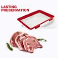 thumbnail image 4 of Plateau de Conservation des Aliments en Plastique Empilable avec Couvercle, 4 of 10