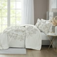 thumbnail image 3 of Home Essence Valeria 3 Piece Ivory Cotton Tufted Chenille Duvet Cover Set, King/Cal King,, 3 of 15
