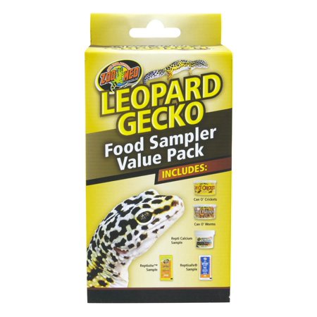 Zoo Med Leopard Gecko Food Sampler Value Pack (Best Moss For Leopard Gecko)