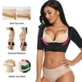 thumbnail image 3 of MISS MOLY Women's Shapewear Tops Wear Your Own Bra Short Sleeve Slim Crop Top Shaper Slimmer, 3 of 5