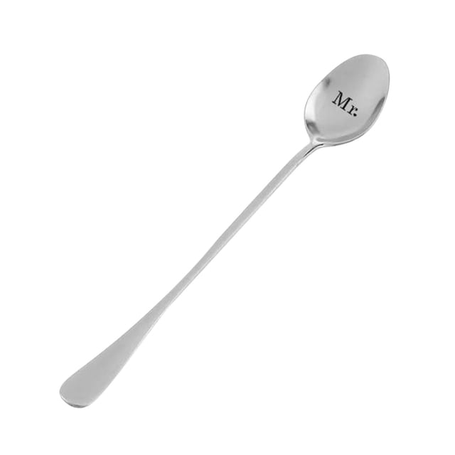 Coffee Ice Cream Stainless Steel Milk Coffee Spoons Dessert Ice Cream Fruit Spoon Teaspoon Accessories Tableware Gift Ice Cream Spoon