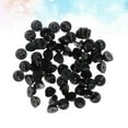 thumbnail image 2 of MasteelfCA 200pcs Plastic Caps PVC Pin Backs Keepers Replacement Brooch Clasp for Home Shop (11x7mm), 2 of 7