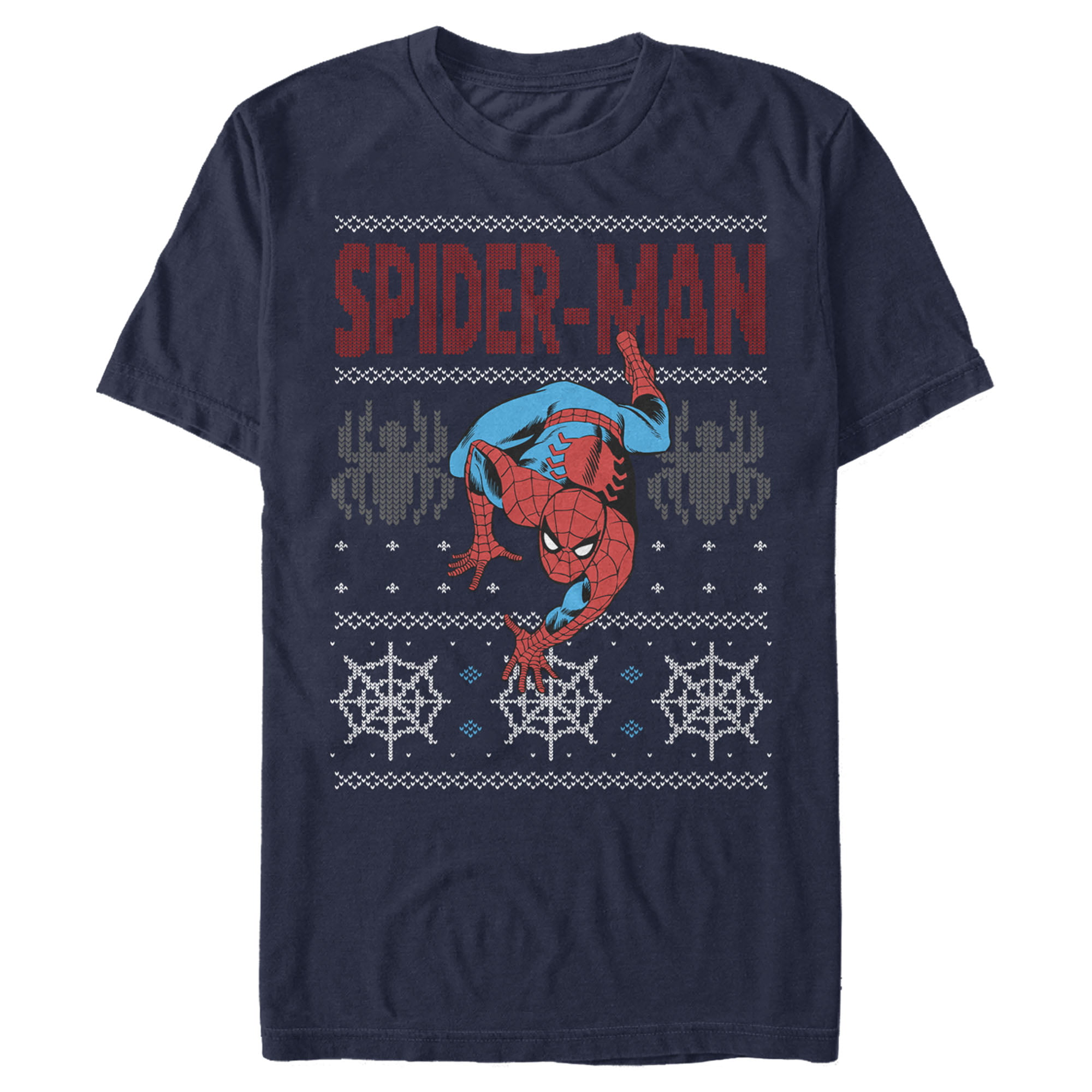 Marvel Marvel Men's Marvel Ugly Christmas Sweater Spider
