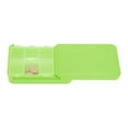 thumbnail image 2 of Unique Bargains 1 Pc Pill Case 6 Grid Pull-Out Pill Box Green, 2 of 6