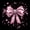 Hot Pink, variant on Manfei Girls Ribbon Bow Queen Comforter Set 3pcs,Sparkling Sequins Bedding Comforter Set for Kids Teens,Black Reversible,Luxury Bedroom Decor