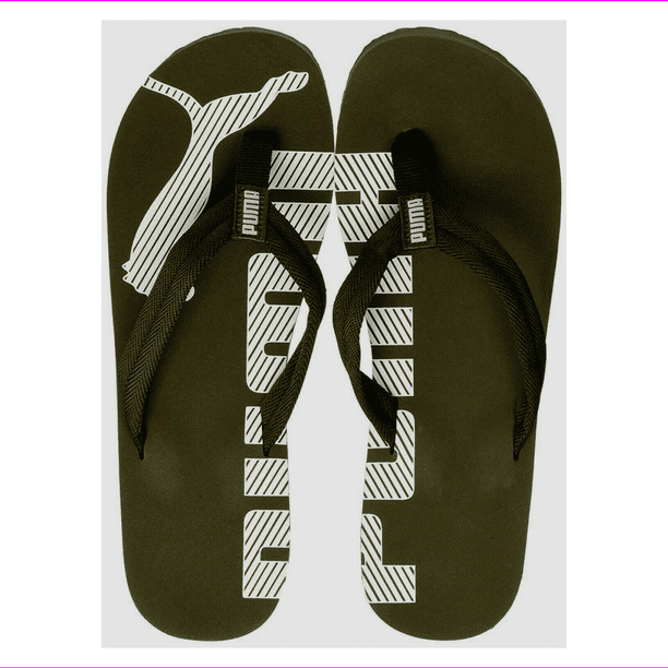 PUMA - Puma Epic Flip V2 Forest Night White Men's Flip Flop Green, Size 13 - Walmart.com