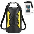 thumbnail image 2 of Waterproof Ocean Swimming Backpack PVC Diving Compression Storage Dry Pack Bag Men Women Kayaking Boating Surfing Backpack 15L, 2 of 6