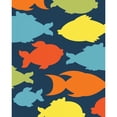 thumbnail image 3 of Robinson, Tamara 12x14 Black Modern Framed Museum Art Print Titled - Fish I, 3 of 5