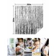 thumbnail image 5 of Cloth Napkins Set of 8 - 20x20 Inches, Grey Forest Washable Reusable Table Napkins, Modern Oil Painting Art Soft & Absortbent Dining Napkin for Party Wedding Hotel Restaurant, 5 of 8