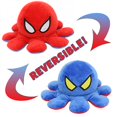 thumbnail image 1 of Jouet en Peluche Pieuvre Réversible / Jouet de Superhéros, 1 of 2