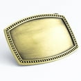 thumbnail image 4 of Blank Belt Buckle Western Cowboy Handmade Metal Belt Buckle for Men Women, 4 of 6