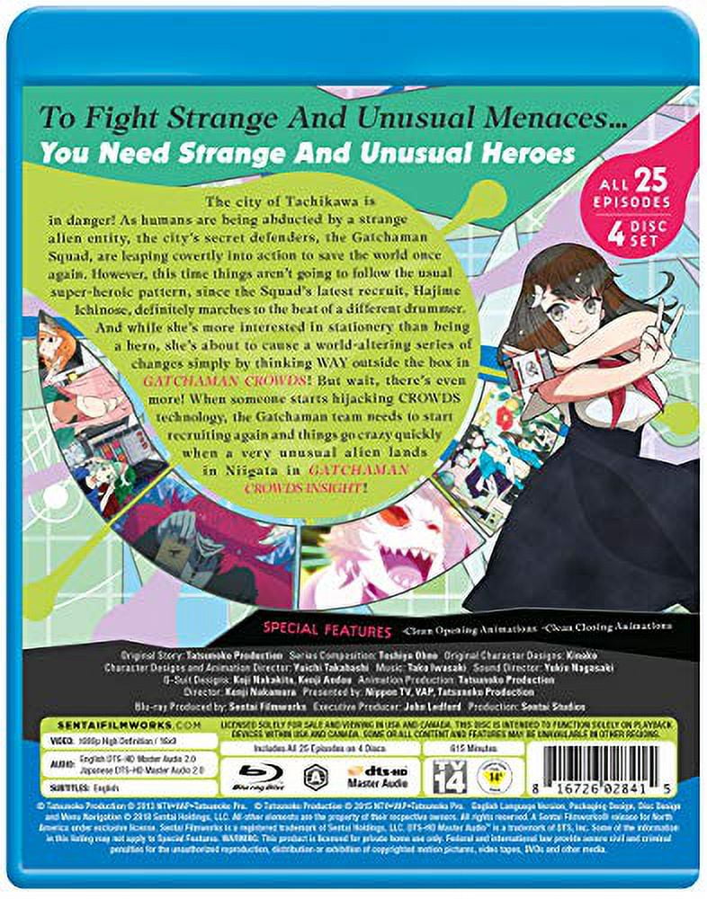 Gatchaman: Crowds - Complete Series Blu-ray - Walmart.com