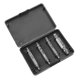 thumbnail image 5 of Extractor De Tornillos Rotos, Extractor De Tornillos De Doble Cabeza Resistente Al Desgaste, Especificaciones Múltiples, Ahorro De Mano De Obra, 4 Piezas Para Reparación De, 5 of 7