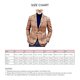 thumbnail image 1 of Chaqueta De Traje Para Hombre, Abrigo De Traje Informal Para Hombre, Patrón De Tela Escocesa De Fibra De Poliéster Transpirable, Lavado A Máquina Para Caballero Para Trabajar ANGGREK Marrón L, 1 of 4