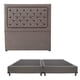 thumbnail image 1 of Box Base Cama King Size + Cabecera Mary Gris Oscuro, 1 of 7