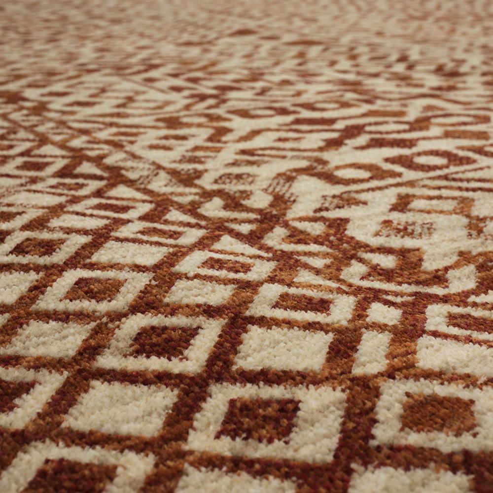 Mohawk Home Townsent Woven Indoor Area Rug, Spice, 4' x 6'