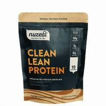 Nuzest - Pea Protein Powder - Clean Lean Protein, Premium Plant Based, Dairy Free, Gluten Free, GMO Free , Salted Caramel, 8.8 oz