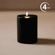 thumbnail image 3 of VELAS DECORATIVAS de Parafina y Cera de Abeja Sin Fragancia - 6 piezas, 3 of 3