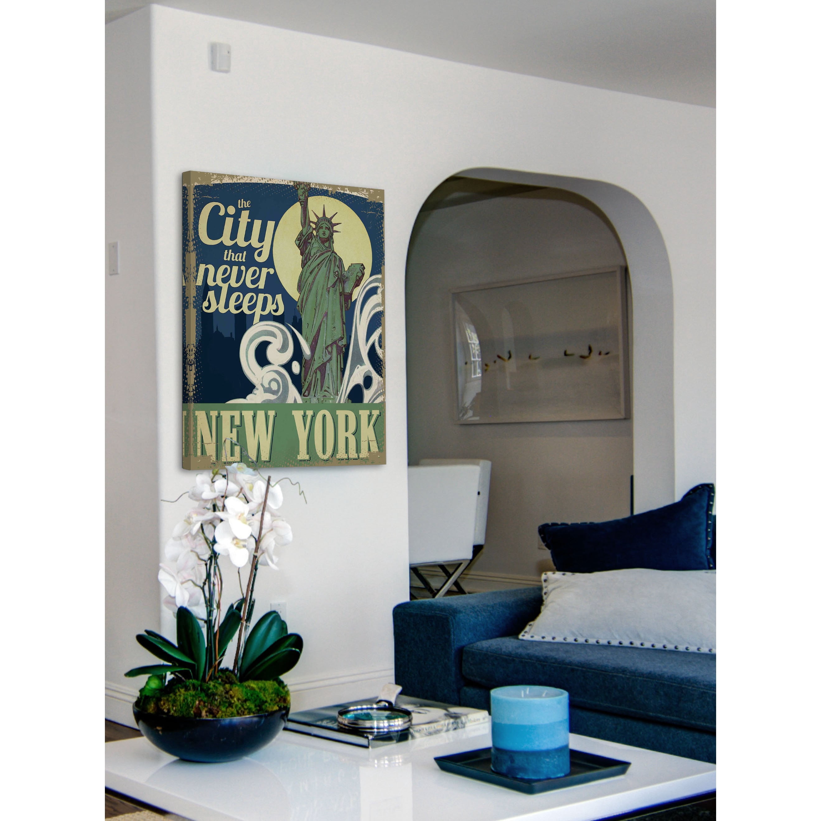 Marmont Hill "The City that Never Sleeps" Painting Print on Canvas