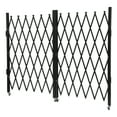 thumbnail image 5 of Miumaeov Double Folding Security Gate, 5' H x 10' W Folding Door Gate, Iron Accordion Security Gate, Flexible Expanding Security Gate, 360° Rolling Barricade Gate, Scissor Gate or Door with Keys, 5 of 15