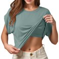 thumbnail image 2 of NTACZA Tank Tops Casual Round Neck Padded Sleeveless Summer Tops for Women 2026, 2 of 6