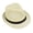 Beige, variant on British Straw Weaving Trilby Hat for Male Spring Fishing Camping Breathable Hat