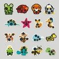 thumbnail image 2 of 10Pcs/lot Baby Bath Cartoon Forehead Temperature Change Measurement Tape Range 35 To 40 Degree Animals Pattern Thermometer, 2 of 6