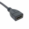 thumbnail image 6 of Chenyang CY Up Angled 90 Degree Connector HDMI 1.4 with Ethernet 3D Type A Male to A Female Extension Cable 0.5m Cable, 6 of 7