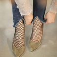 thumbnail image 5 of CAILDANL Womens Fishnet Socks Short Ankle Sock High Mesh Fishnet Hosiery 5 Pack/10 Pack, 5 of 6