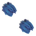 thumbnail image 4 of Maytalsory 100x DIY Boho Style Wild And Colorfast Feathers For Crafts Tear-resistant Klein blue 2Set, 4 of 6