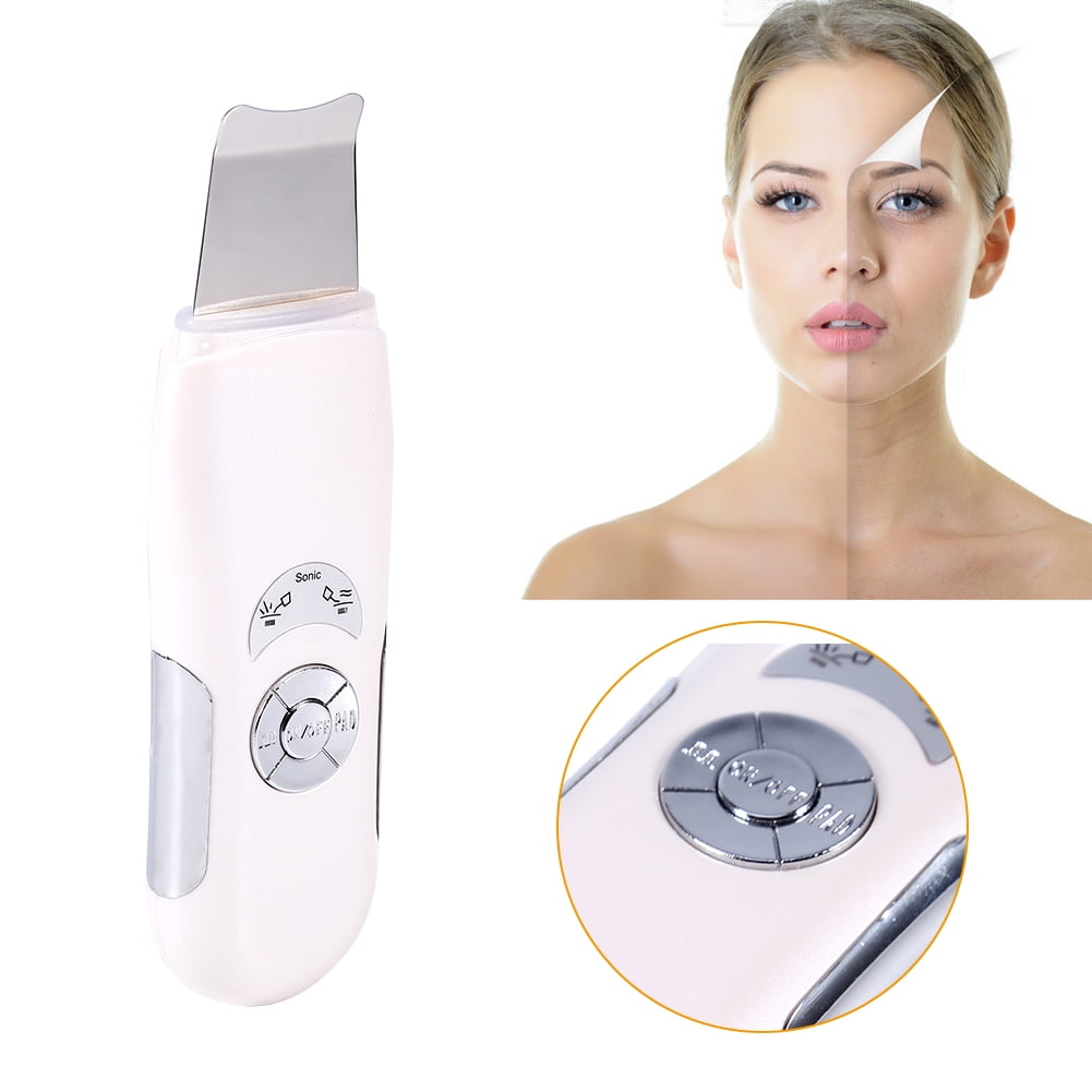 FAGINEY Ultrasonic Face Skin Clean Scrubber Blackhead Removal Device