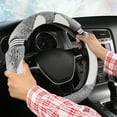 thumbnail image 5 of Car Steering Wheel Cover, Soft Velvet, Non-Slip and Winter Warmth, Universal Fit for 38cm Steering Wheels, Upgraded Material for Comfortable Driving, 5 of 6
