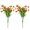Orange, variant on Bendable Artificial Rose Flowers for DIY Arrangements, Lifelike Faux Roses for Home Decor