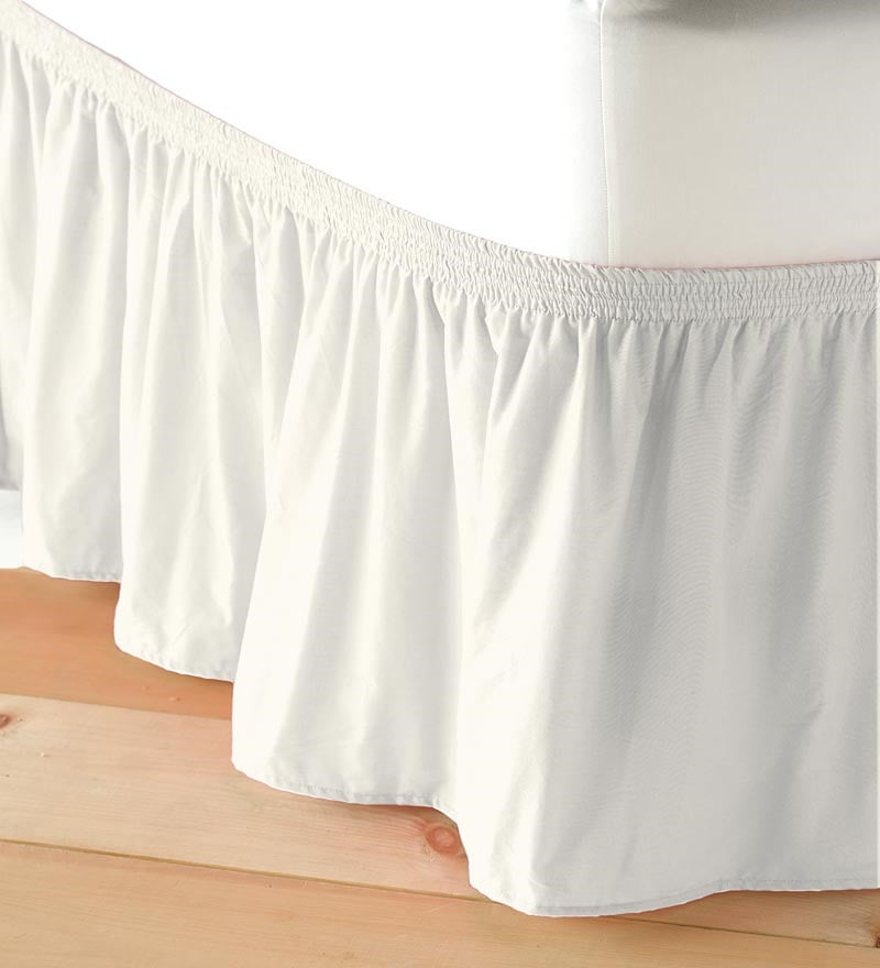 elastic bed skirts