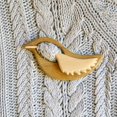 thumbnail image 1 of Wooden Cat Dog Fox Christmas Tree Bird Animal Pattern Brooch Pins for Women Men Cute Shawl Pin Scarf Buckle Clasp Pins Jewelry, 1 of 4