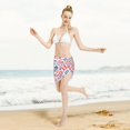 thumbnail image 5 of Disketp Birds Flowers Women Swimsuit Cover Up Short Chiffon Summer Beach Sarong Bikini Wrap Skirt Bathing Suit, 5 of 7