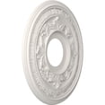 thumbnail image 2 of Ekena Millwork 13"OD x 3 1/2"ID x 3/4"P Baltimore Thermoformed PVC Ceiling Medallion (Fits Canopies up to 5 1/4"), UltraCover Satin Blossom White, 2 of 10