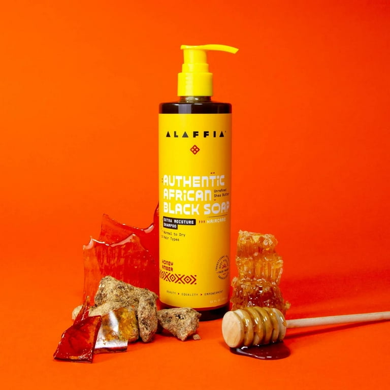 Authentic African Black Soap Extra Moisture Shampoo - Walmart.com