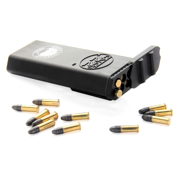 Marble Arms Marble Catch 22 Ammunition Case, Black, Holds 50 .22LR Cartridges