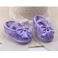 thumbnail image 3 of Baby Girl Shoes Baby Mary Jane Flats Princess Wedding Dress Shoes Crib Shoe for Newborns Infants, 3 of 6