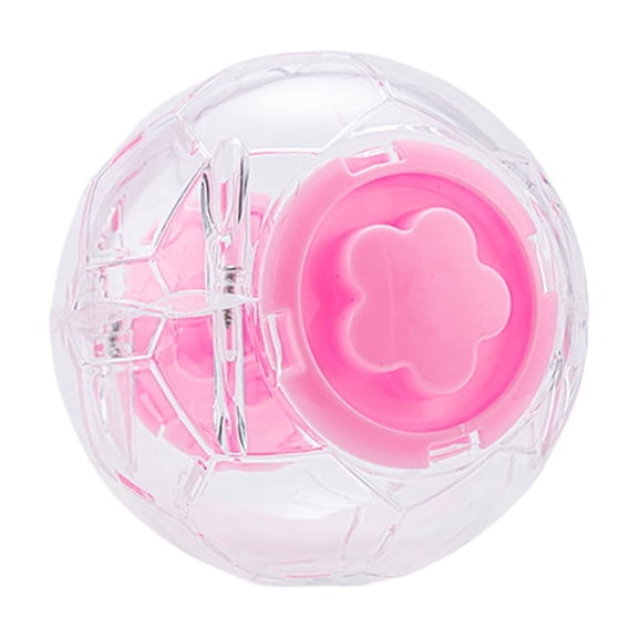 Hamster Exercise Ball Silent, Transparent, Breathable, Promote Exercise Health, Reduce Stress, Easy to Clean, Hamster Accessory, for Syrian Dwarf Hamster, Gerbils, Small Pets