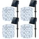 thumbnail image 1 of JMEXSUSS Paquete de 2 luces solares de Halloween de color naranja, 33 pies, 100 luces LED solares para exteriores, luces solares impermeables para árbol, patio, jardín, decoraciones de Acción de Graci, 1 of 4