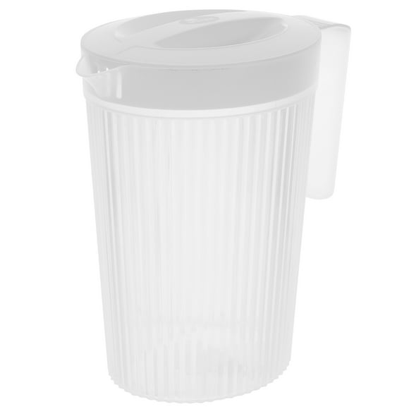 Jarra de plástico con tapa de agua Jugo de té con jarra de té helado Lemonade Janzadora 2L