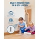 thumbnail image 4 of Enchufe GFCI DEWENWILS de 20 A con puertos USB-A y USB-C de 4,8 A/24 W, 4 of 7